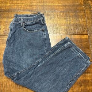 Wrangler Dark Blue Relaxed Jeans